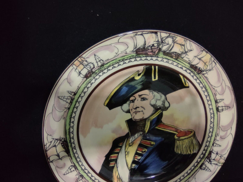 079 Vintage Collectible Royal Doulton The Admiral Plate 10-1/2"