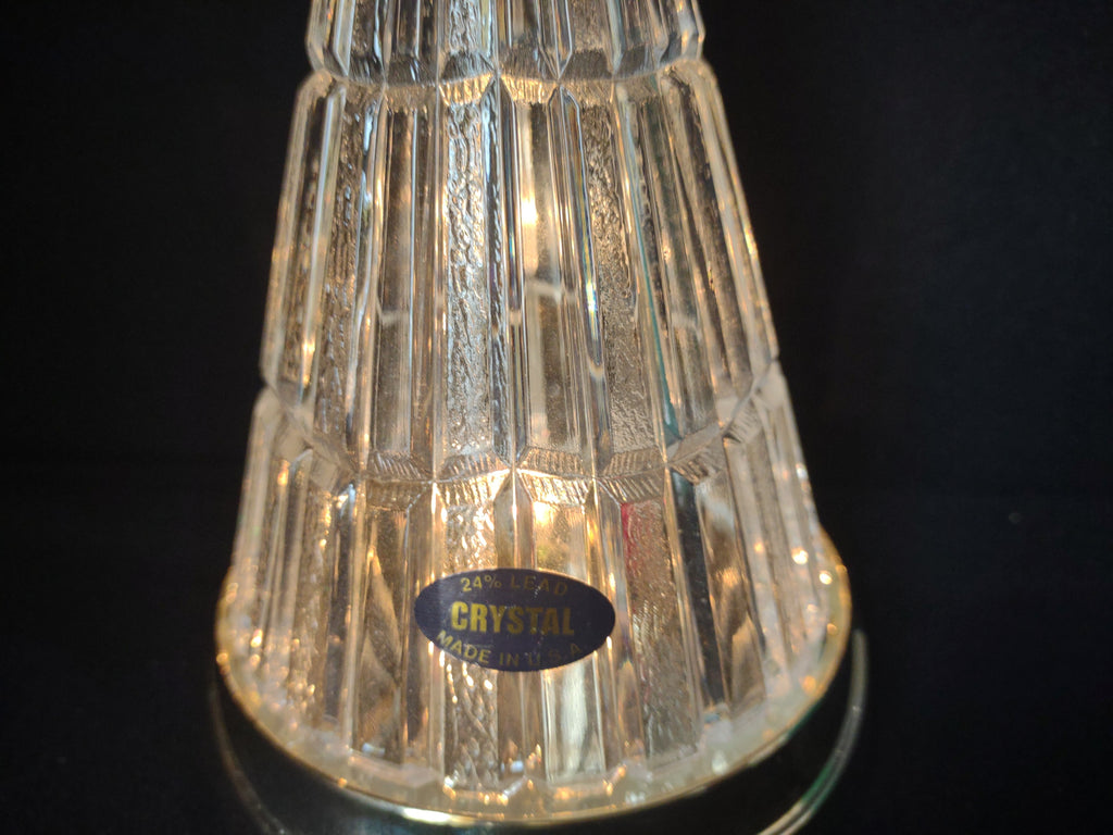 The American Crystal Collection Lighted Holiday Tree (lot 1732)