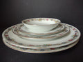 Depose Ahrenfeldt Limoges Dinner Dessert Bread Plate Pink Yellow Rose Gold (861)