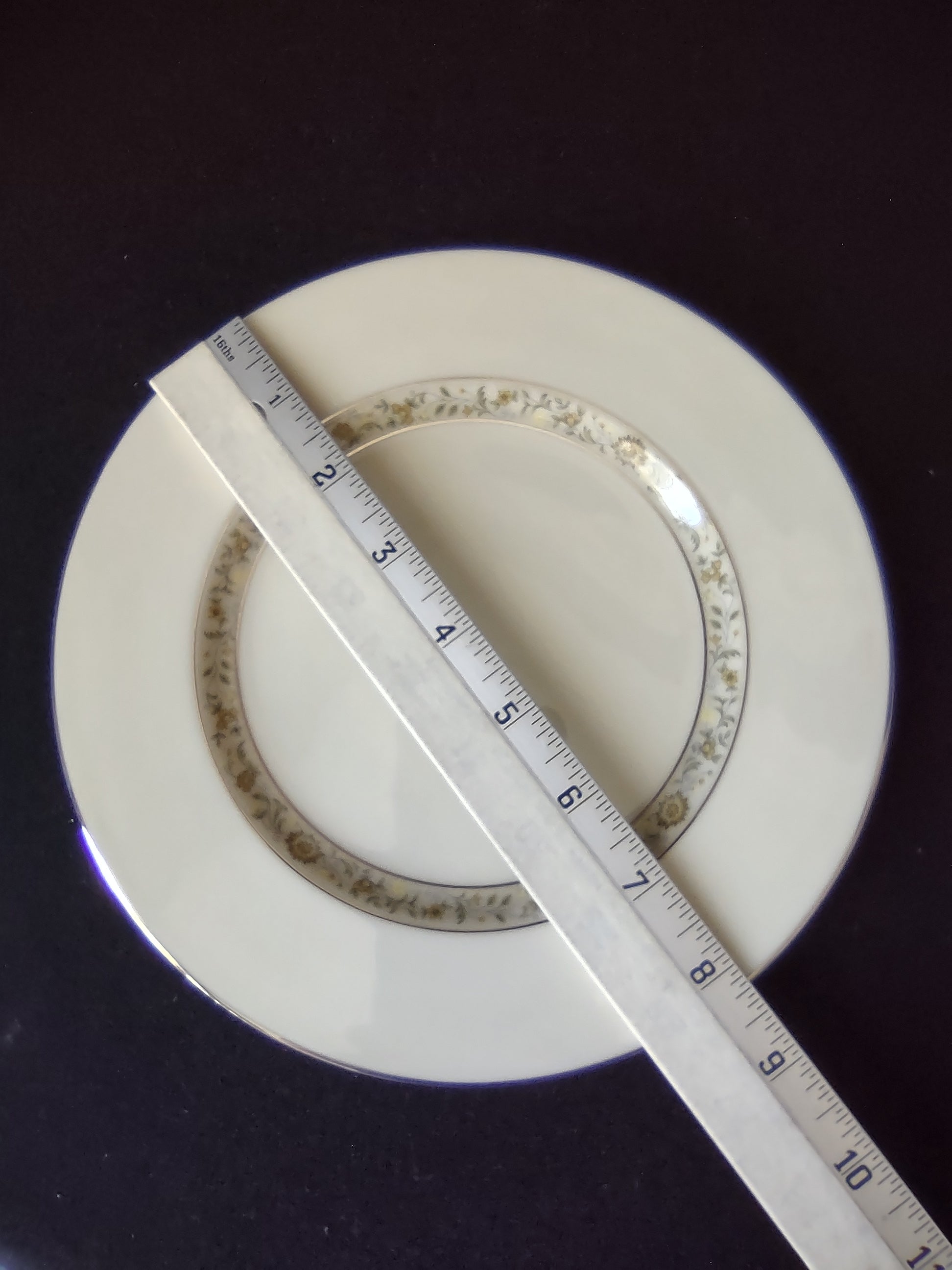 Vintage Lenox Springdale Salad Plate 8-1/4" (lot 1810)
