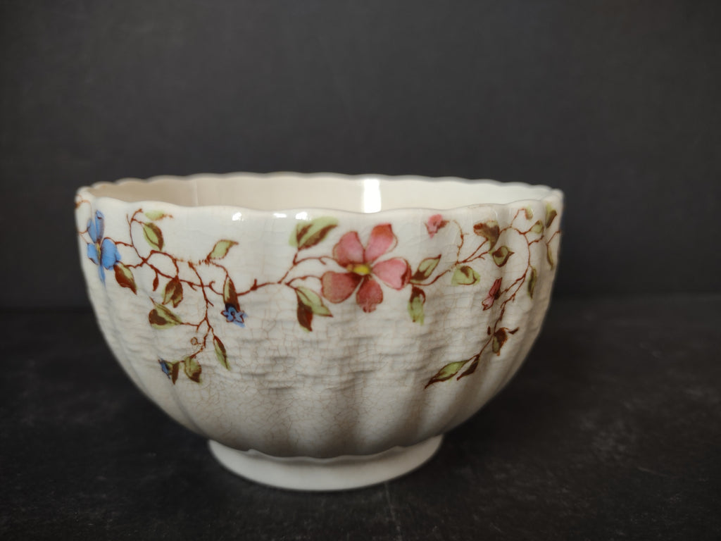 Vintage Copeland Spode Teacup Wicker Dale CRAZING English Countryside (Lot 5770)