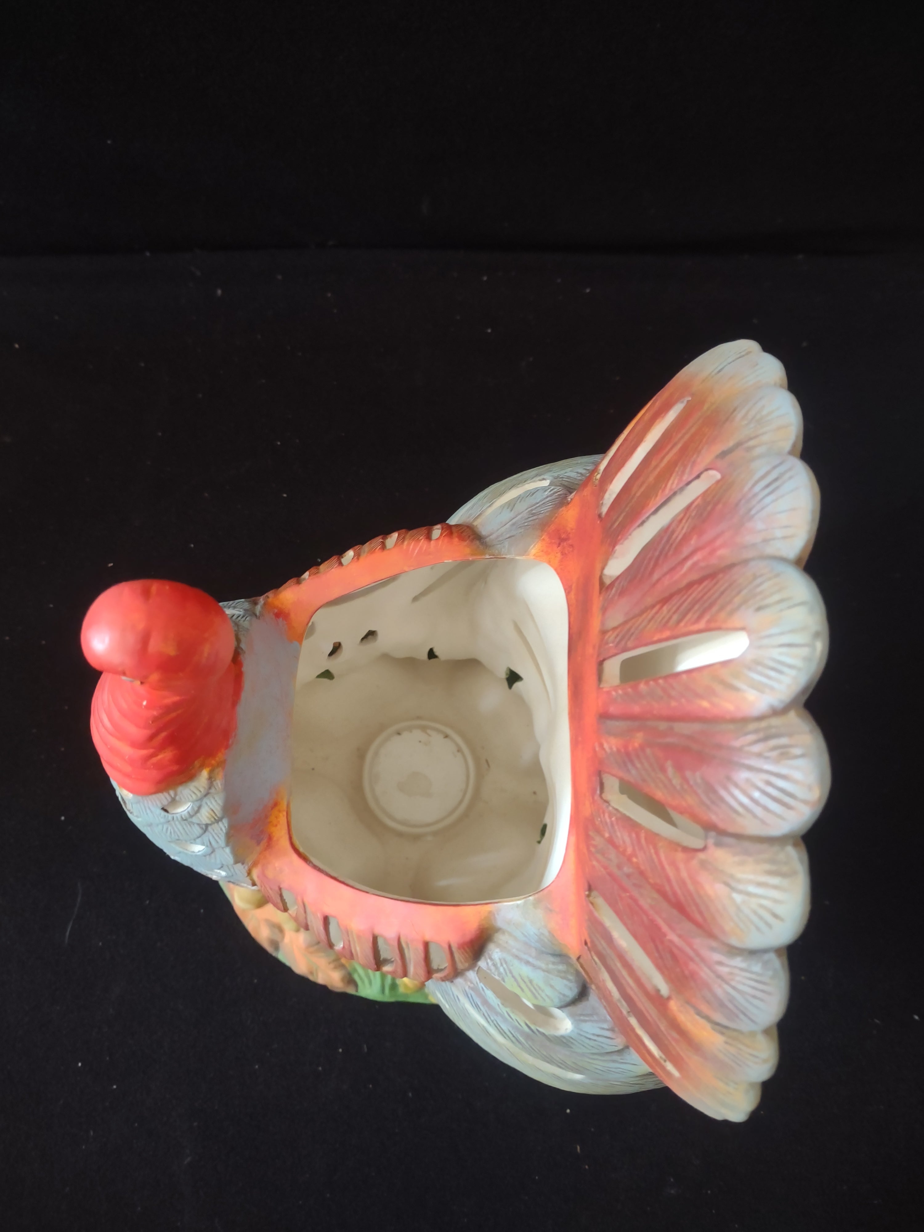 Thanksgiving/Fall Party Lite Gobbler Turkey Tea Light Holder NO Lid (Lot 3415)