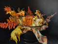 Halloween Thanksgiving Fall Centerpiece LED Flickering Candle w/Remote (Lot 3136
