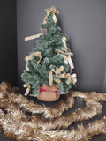 Christmas Holiday Small 20" Tree Gold Garland (lot 1284)