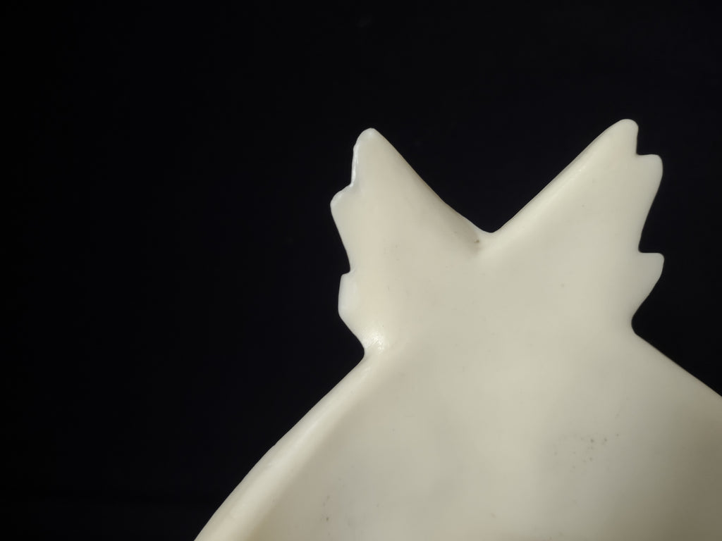 Ablaze Candles Wax Candle Holder Angel Wings (lot 2790c)
