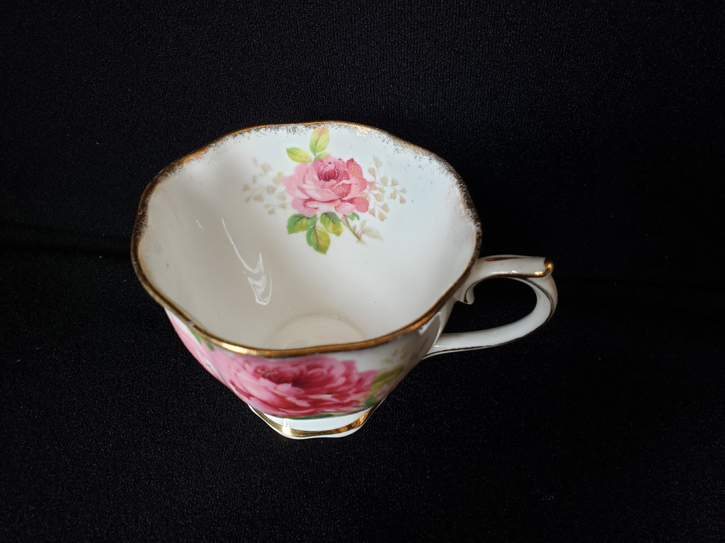 Vintage Royal Albert American Beauty Coffee Cup ONLY (lot 2049)
