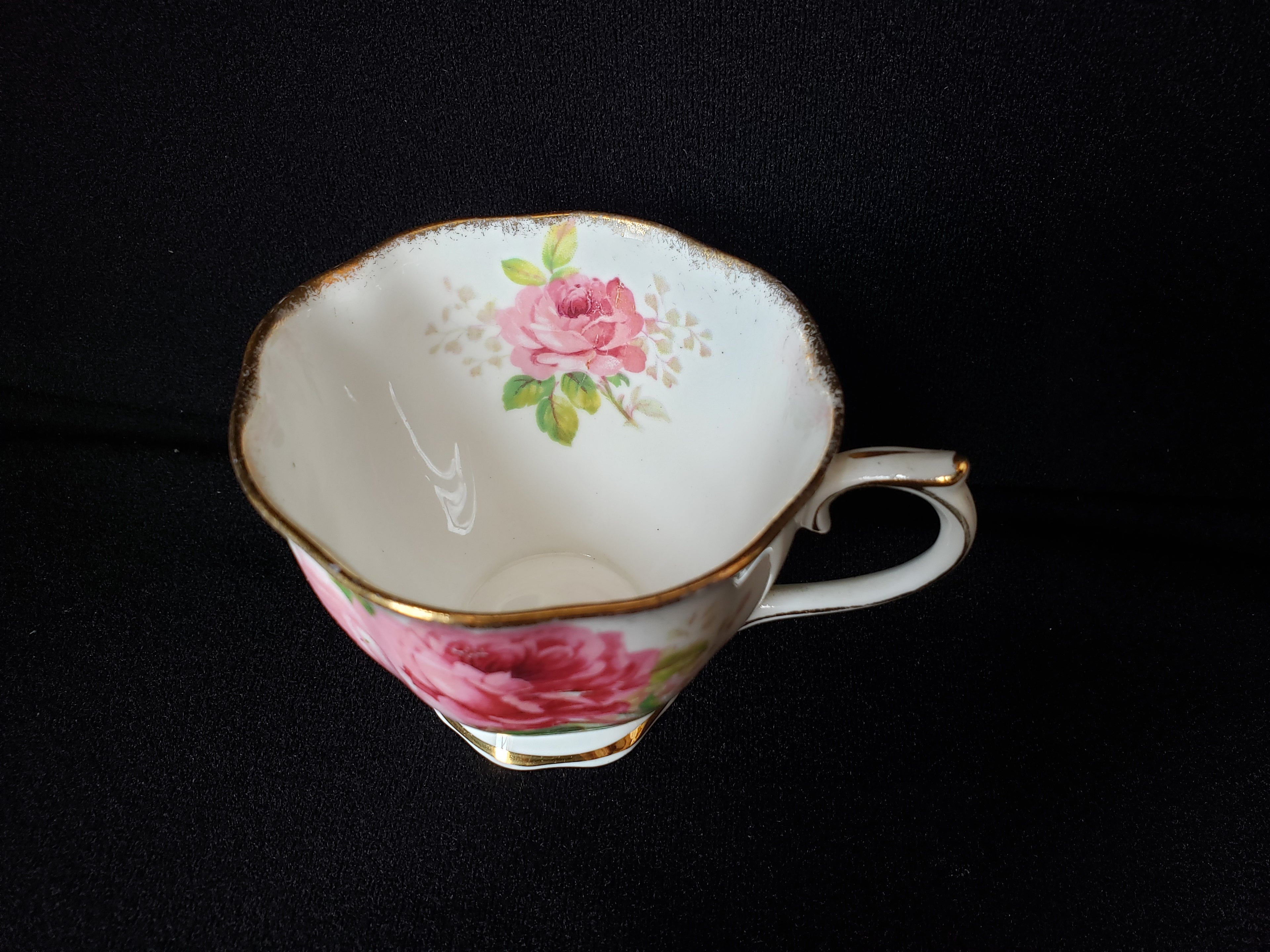 Vintage Royal Albert American Beauty Coffee Cup ONLY (lot 2049)