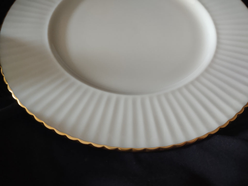 Vintage Lenox Special Dinner Plate 11"Golden Wreath Stamp (lot 2003)