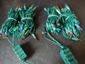 Christmas 70 LED Lights Multicolor 20 ft Chasing Set Of 2 UNUSED (Lot 4307)