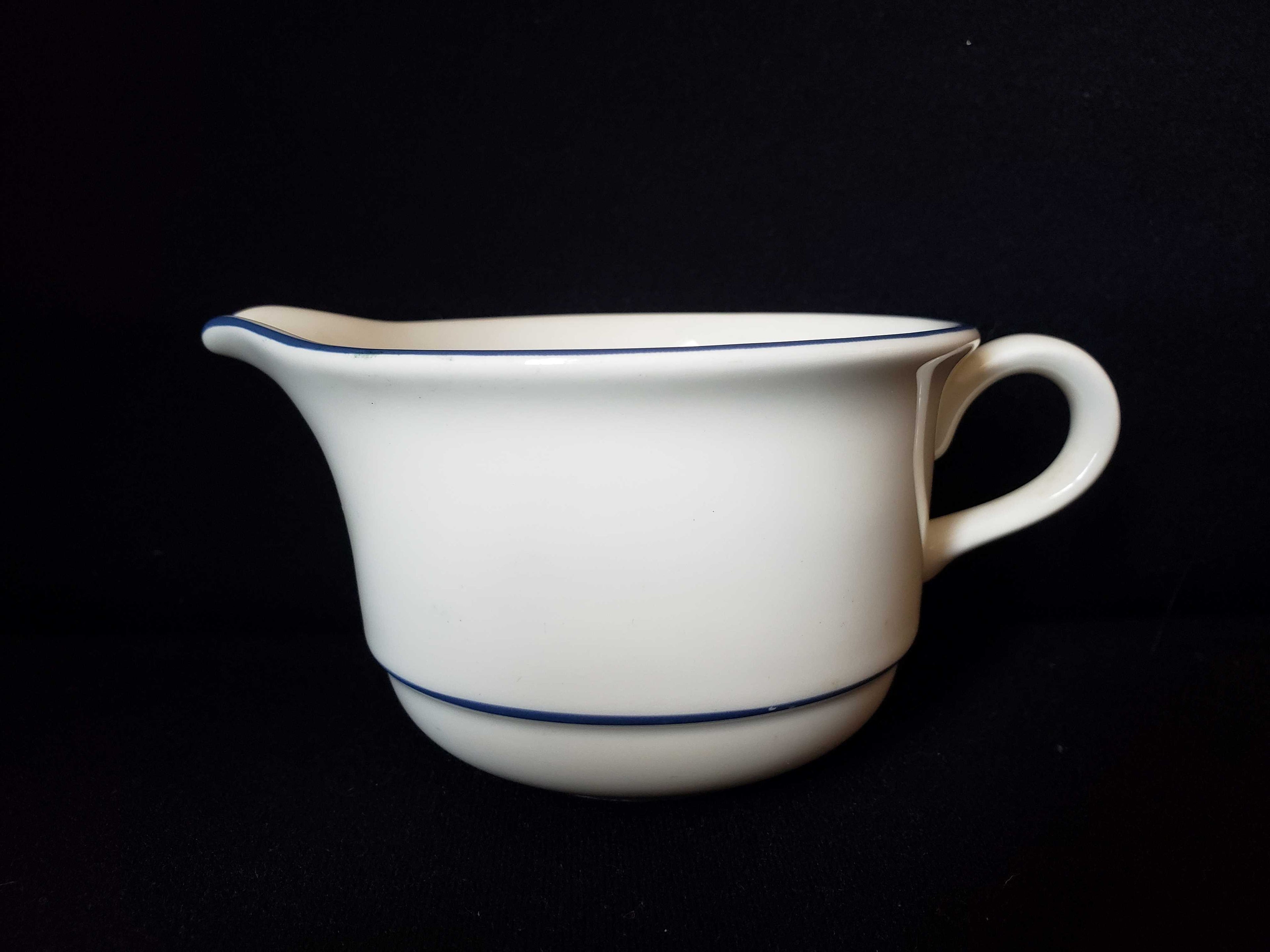 Vintage Lenox Chinastone Blue Pattern Creamer (lot 1918)