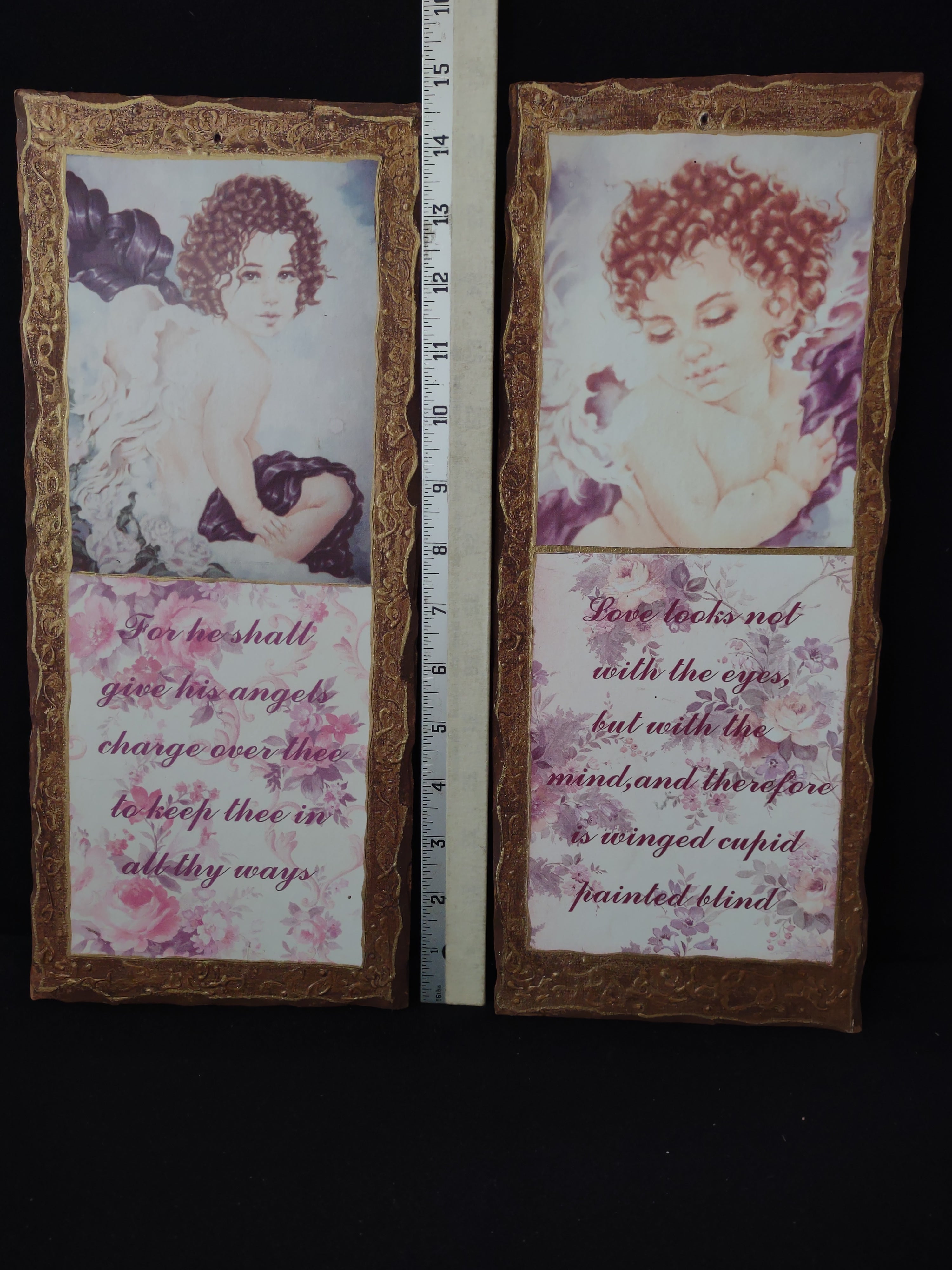 Angel Bible Verse Cupid A Midsummer Night's Dream Wall Hanging (Lot 3863)