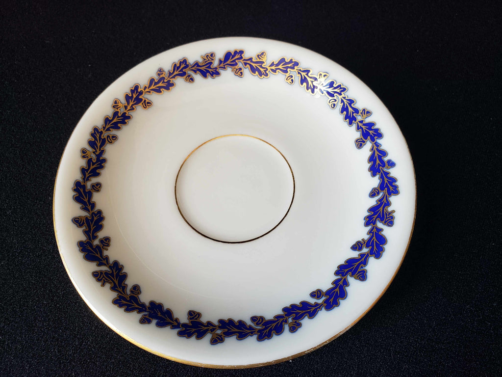 Vintage Lenox Blue Leaf Saucer ONLY (lot 1966)