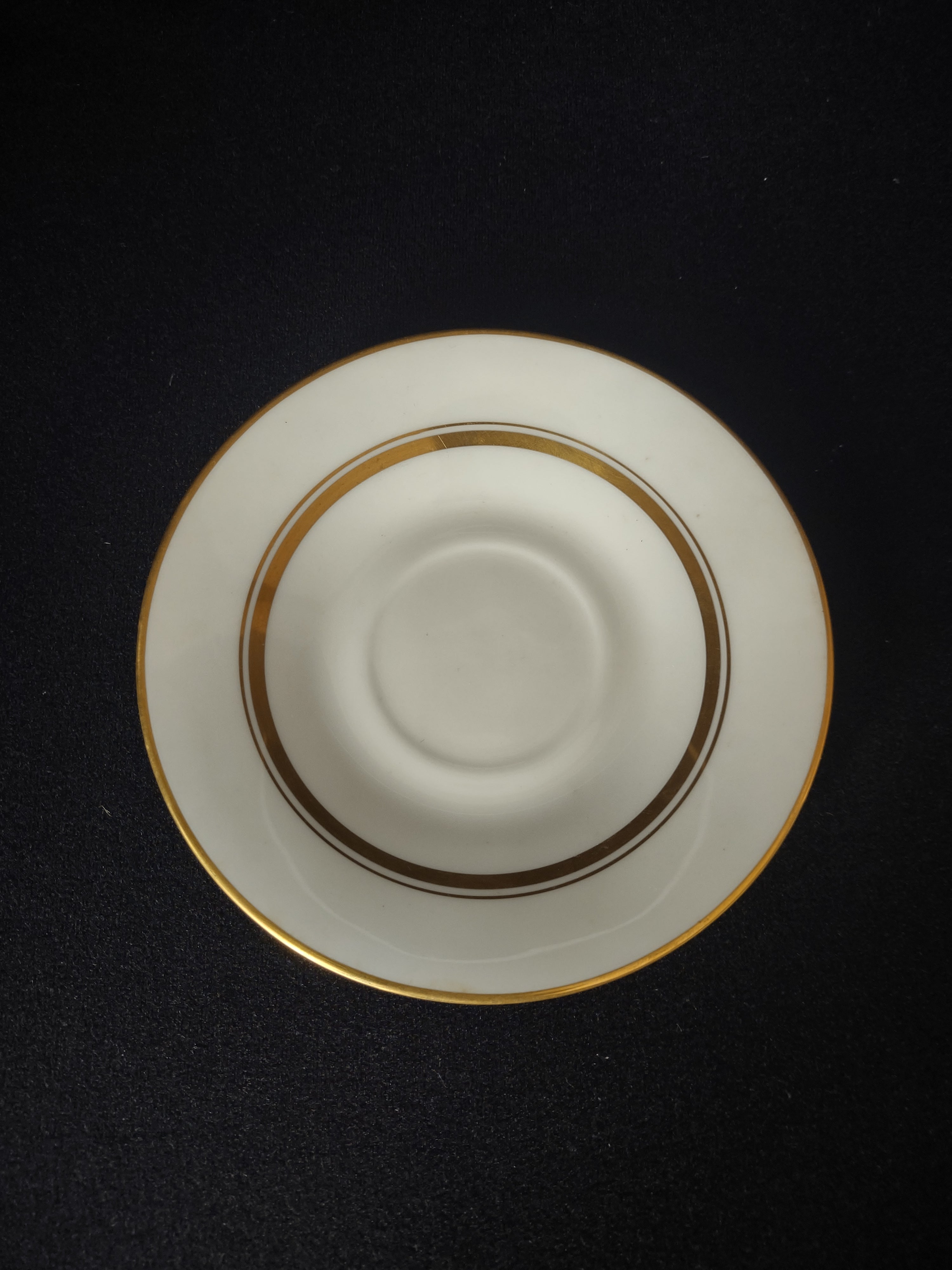 Vintage Lenox Oxford Andover Bone China Saucer ONLY (lot 1880)