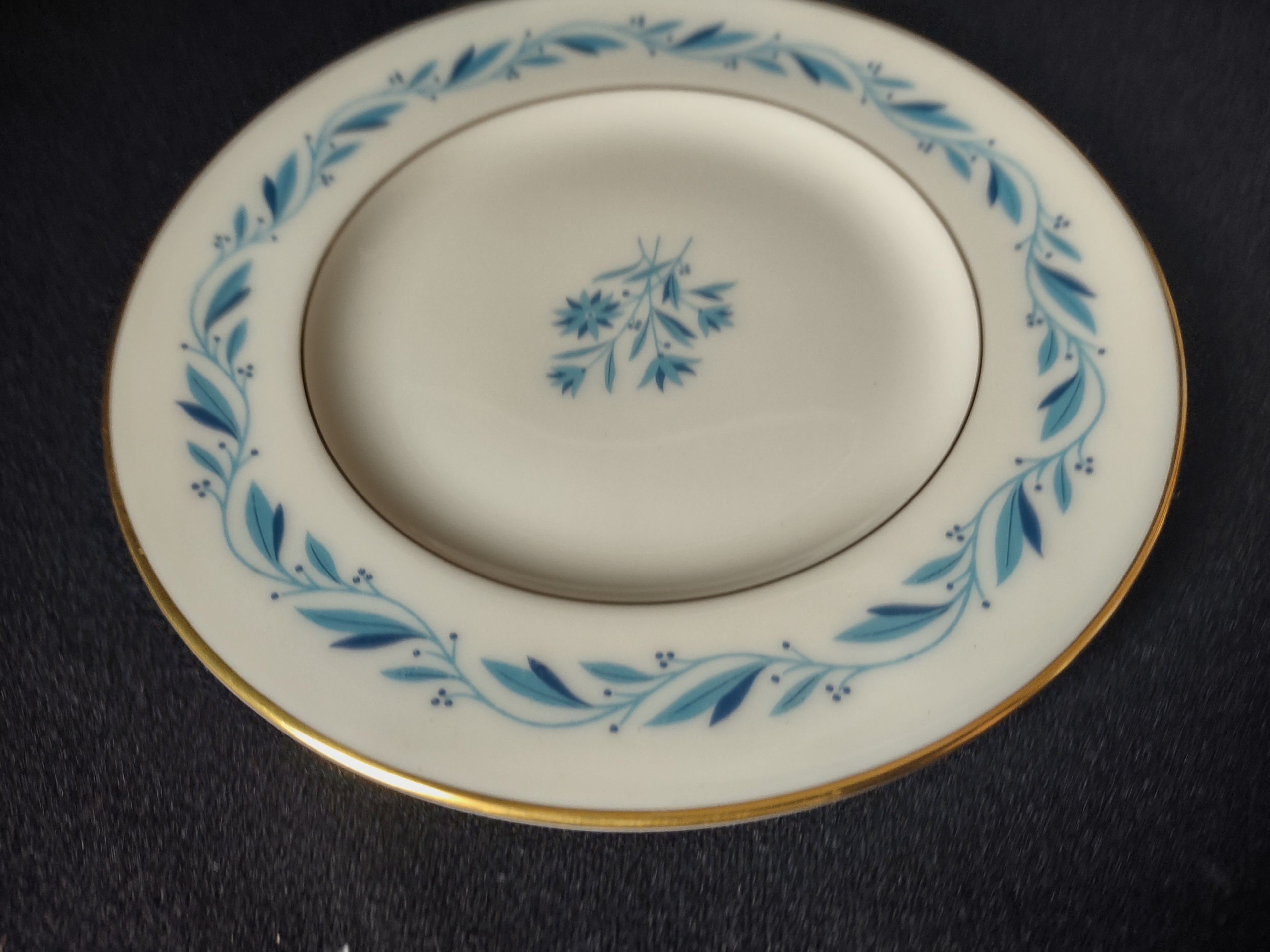 Vintage Lenox Cup Liner ONLY Blue Ridge Gold Stamp (lot 1789)