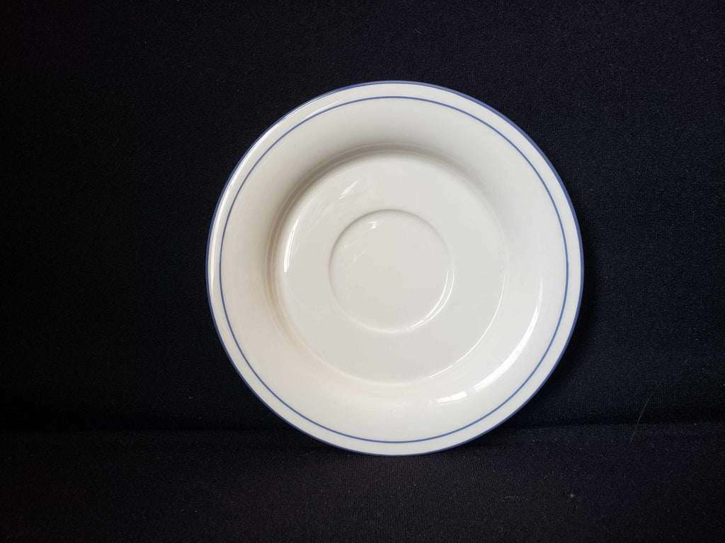Vintage Lenox Chinastone Blue Pattern Saucer ONLY (lot 1917)