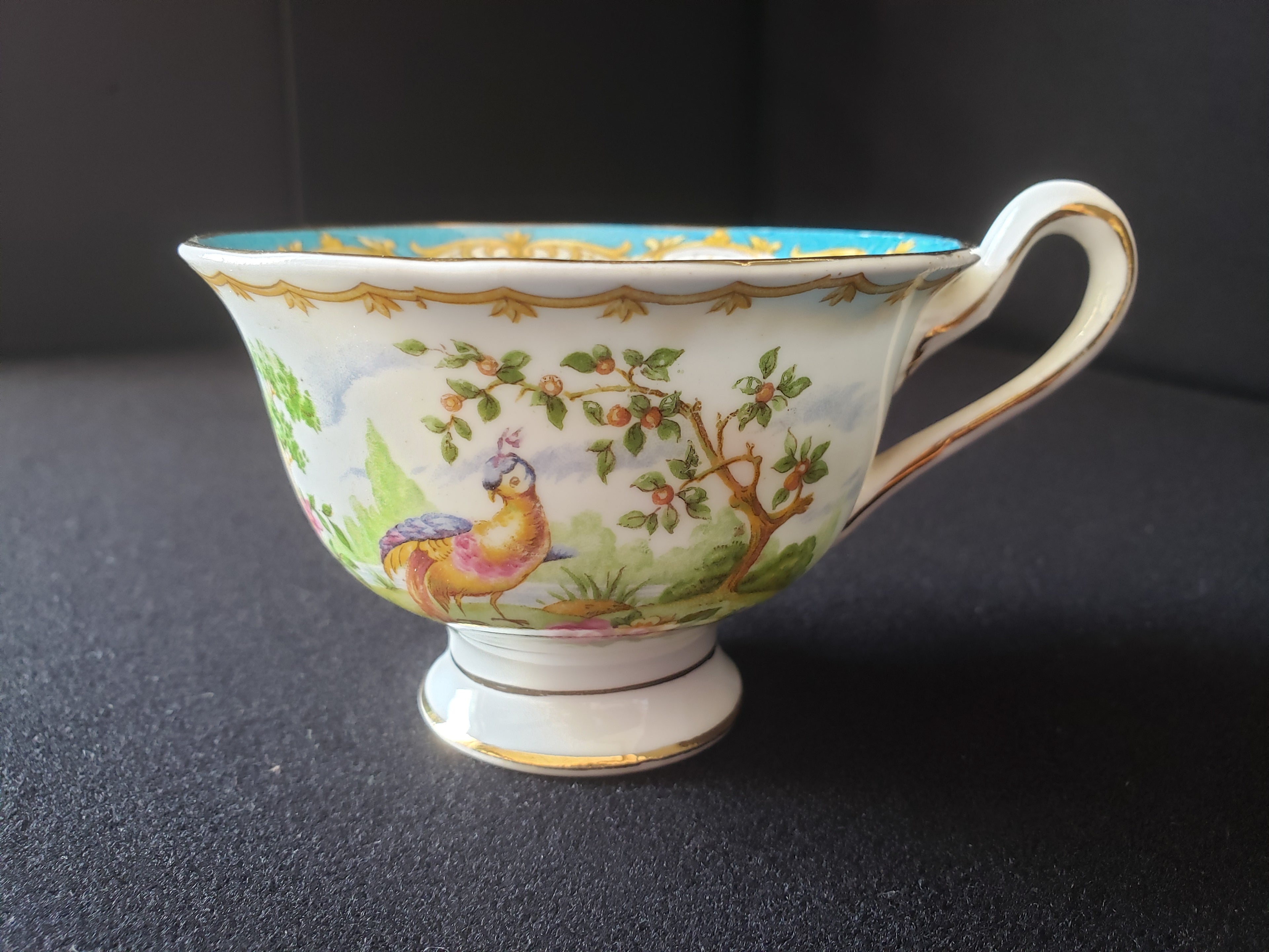 Vintage Royal Albert Bone China Chelsea Bird Tea Cup ONLY (lot 2023)