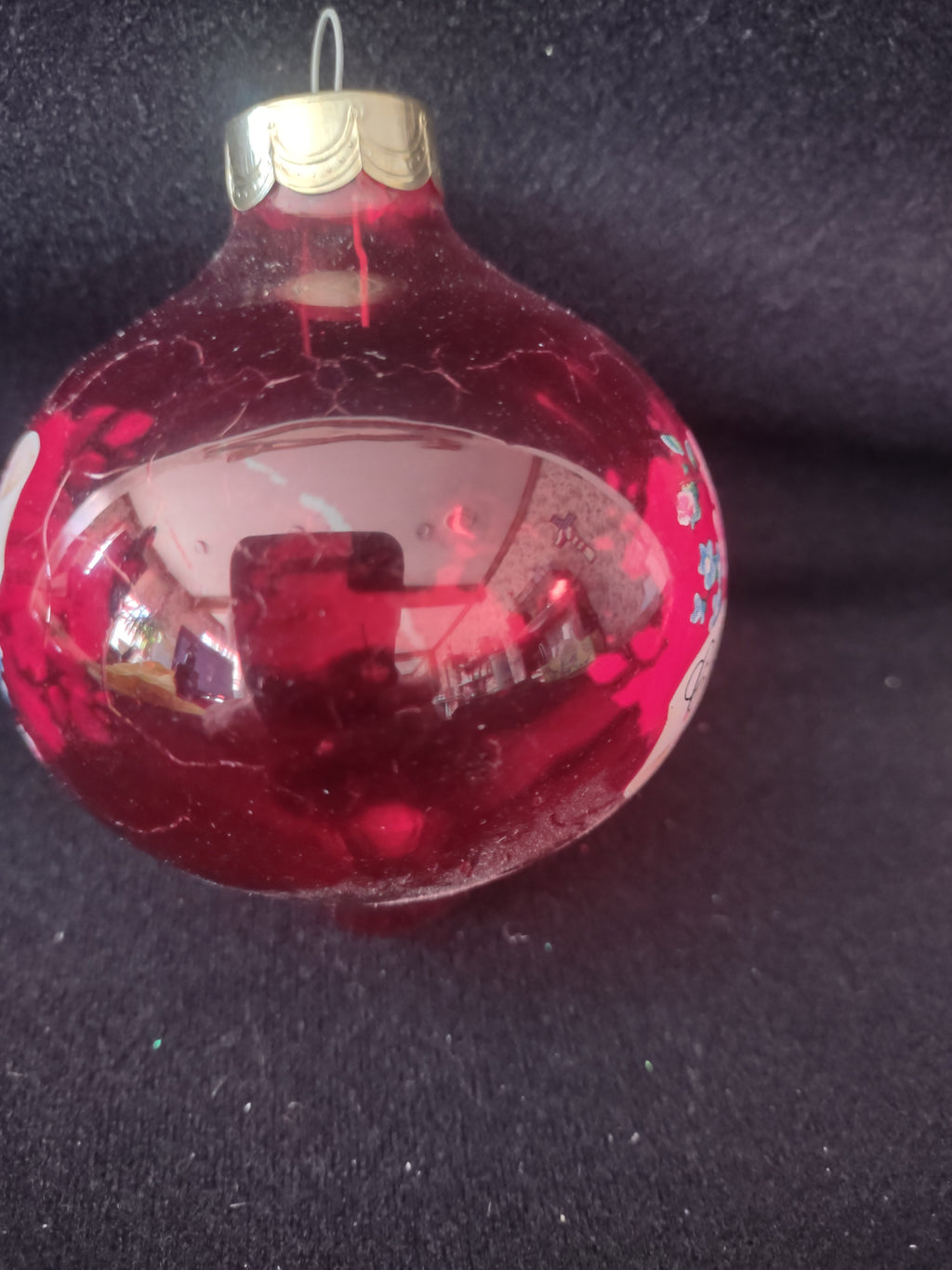 Vintage 1985 Hallmark Grandmother Christmas Ornament Gift Of Love (Lot 4185)