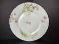 Haviland France Limoges Dessert/Salad Plate Pink Flower Fern (lot 975)