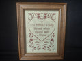 Vintage Designs with Scissors Picture Heart Blessed Friend (lot 1777)