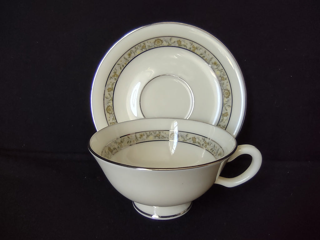 Vintage Lenox Springdale Tea Cup with Saucer (lot 1808)