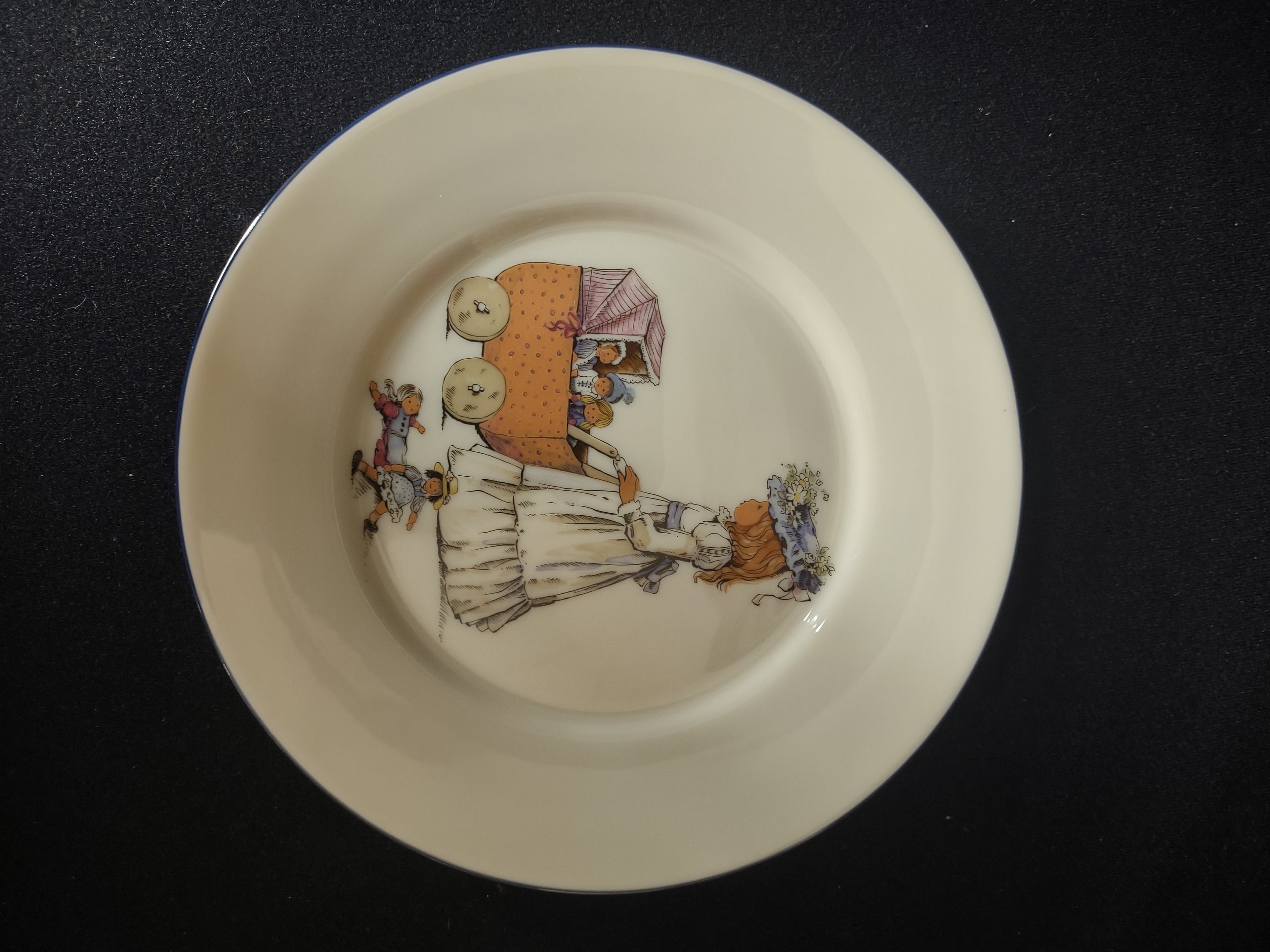 Vintage Lenox Special Dessert or Salad Plate Little Girl (lot 1858)