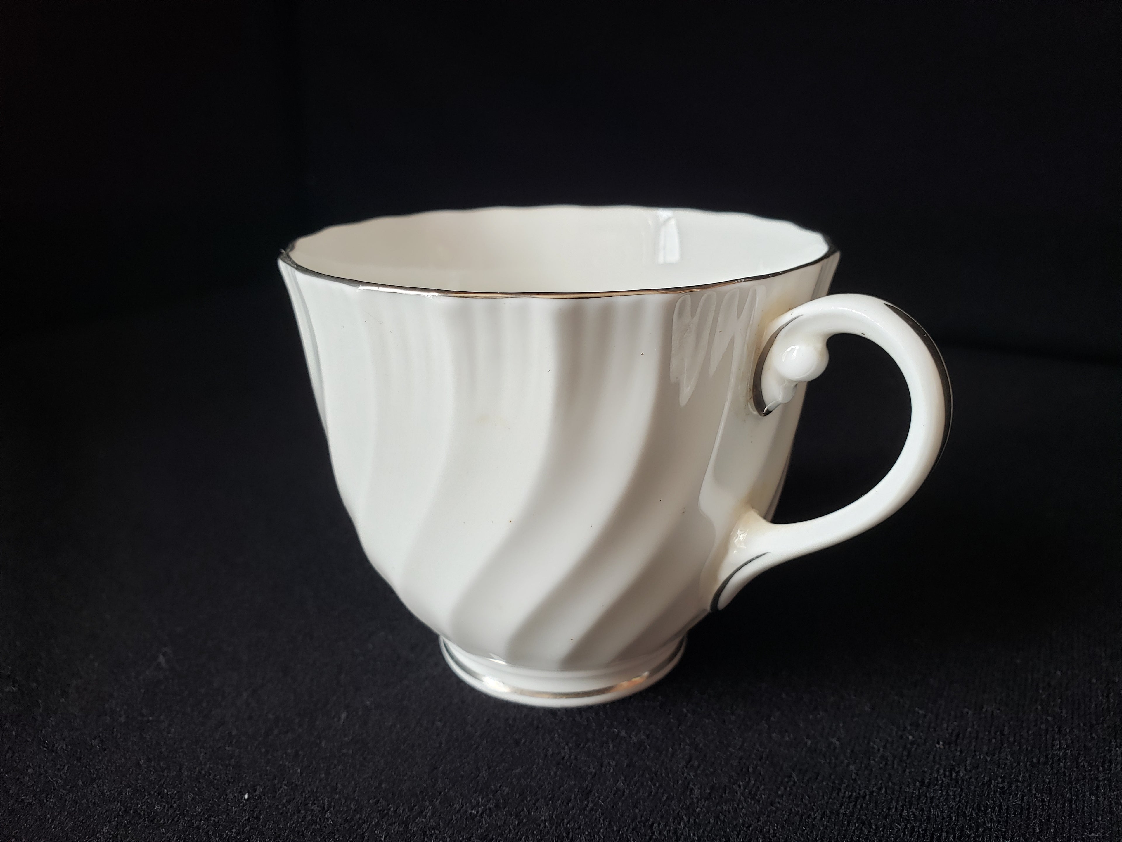 Vintage Royal Worcester Engagement Tea Cup ONLY (lot 2056)