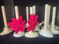 Vintage Set 9 Single Window Electric Drip Candle Candelabra (lot 2342)