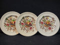 Vintage Johnson Pomona Windsor Ware Small Plate x 3 England Ironstone (lot 5610)