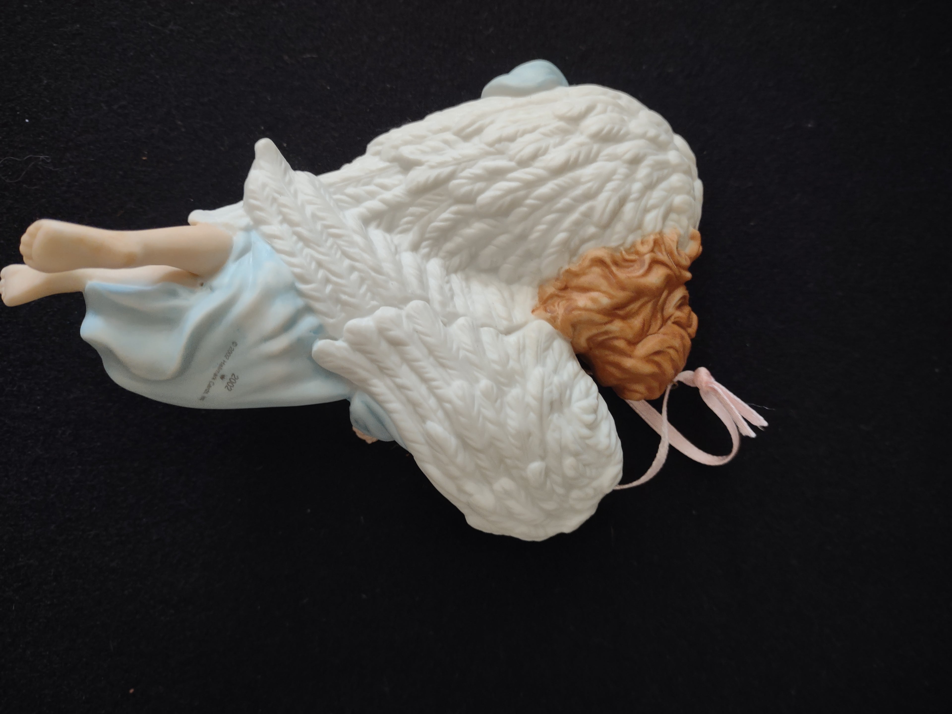 Vintage 2002 Christmas Hallmark Angel Of Comfort Ornament (Lot 4141)