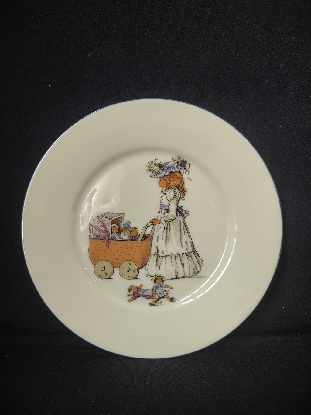 Vintage Lenox Special Dessert or Salad Plate Little Girl (lot 1858)