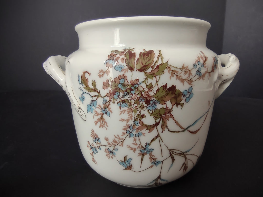 Depose Haviland Limoges Blue Flower Sugar Bowl NO LID (lot 964)