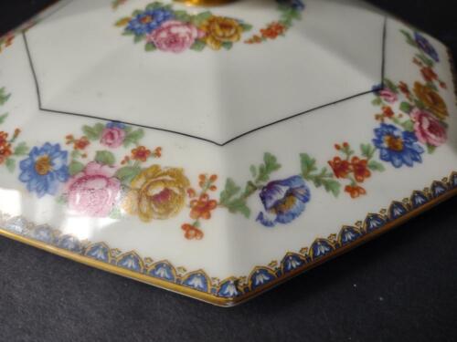 lot 792 Haviland Limoges Cheverny Lid ONLY for Serving Bowl Floral