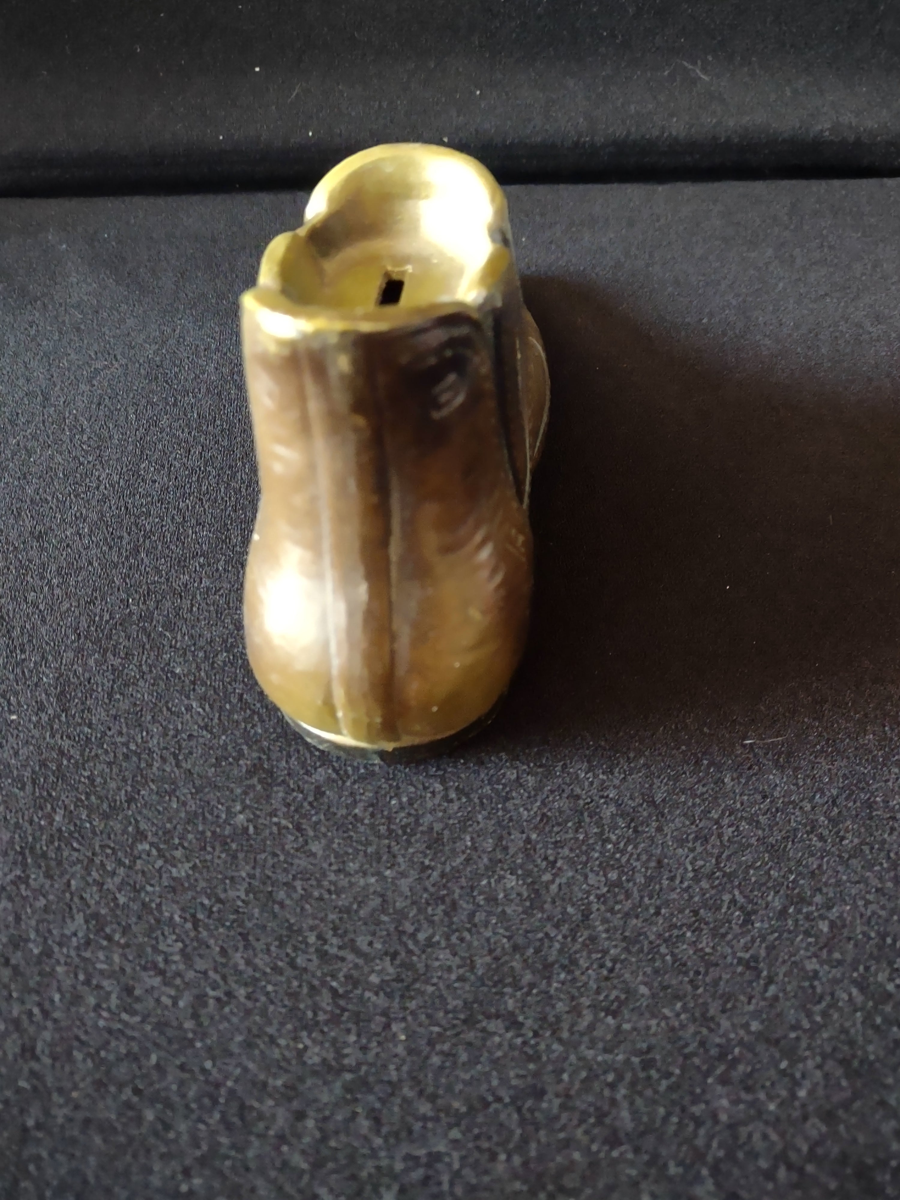 Vintage Lego Cowboy Boot Piggy Bank (lot 5384)