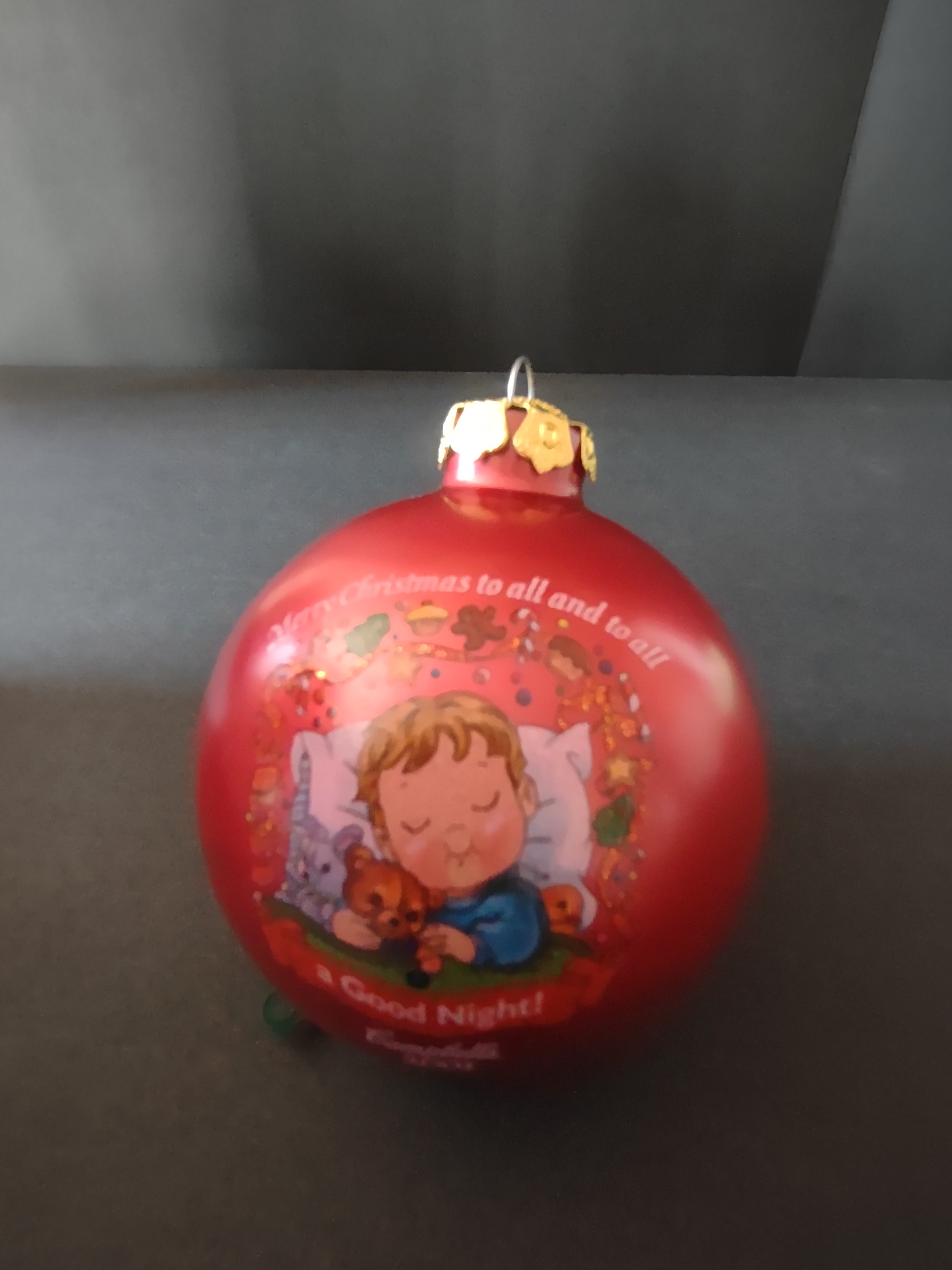 Vintage Christmas 2001 Red Campbells Collector Ornament (Lot 4697)