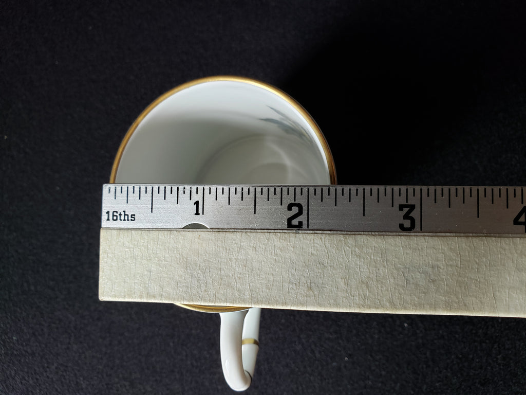 Vintage Royal Worcester Woodland Demitasse Cup ONLY (lot 2097)