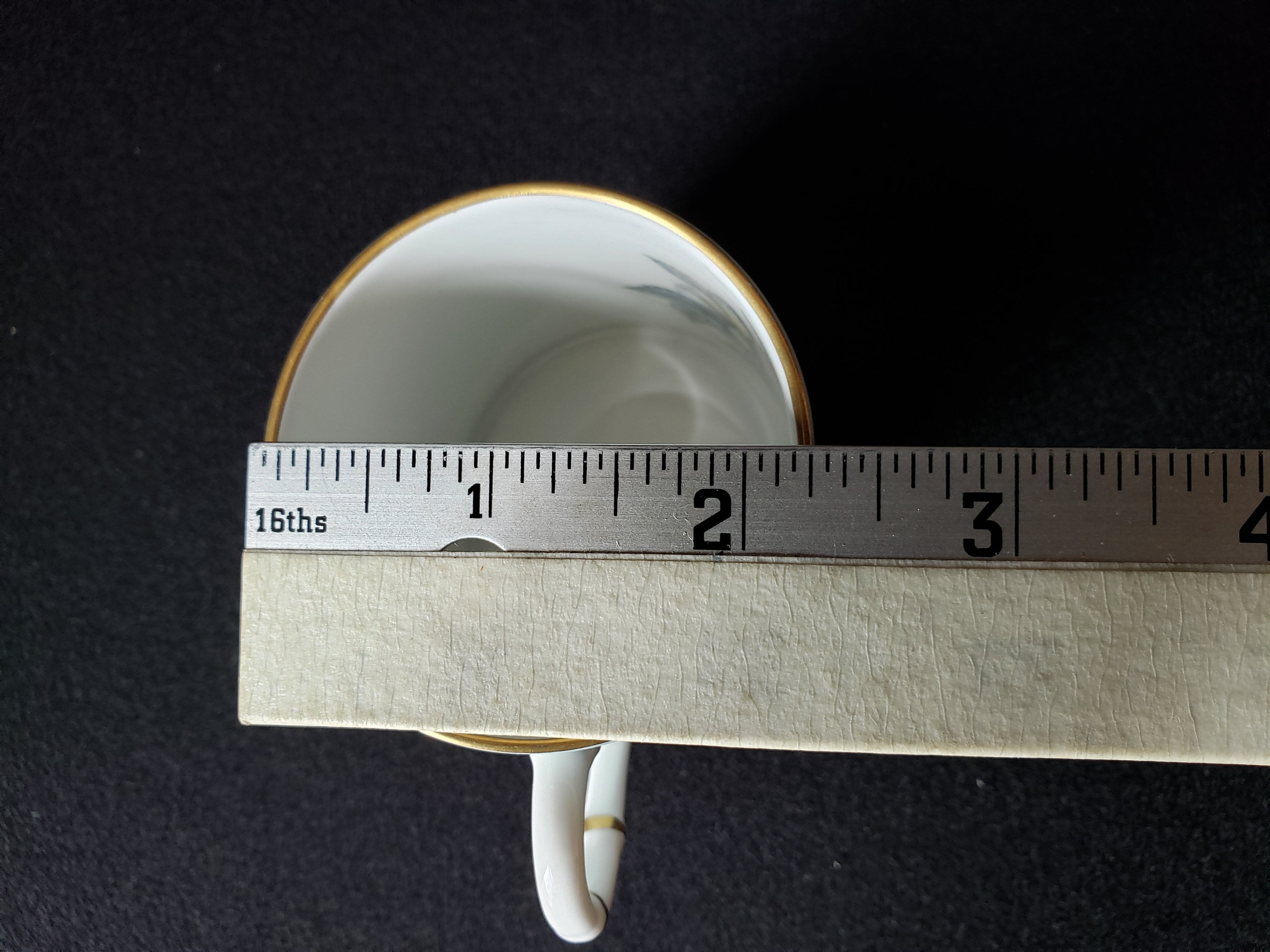 Vintage Royal Worcester Woodland Demitasse Cup ONLY (lot 2097)