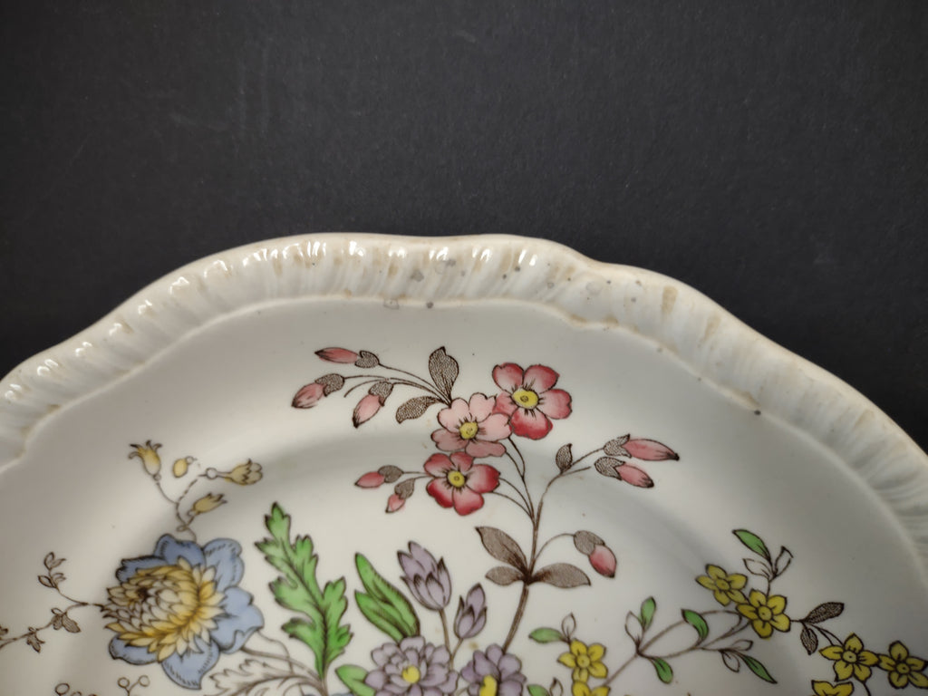 Vintage Spode English Countryside Romney Plate Ironstone x 2 (lot 5778)