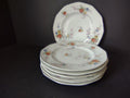 Haviland Limoges White Jewel 6 x Luncheon Salad Plate 8-1/2" Floral (801)