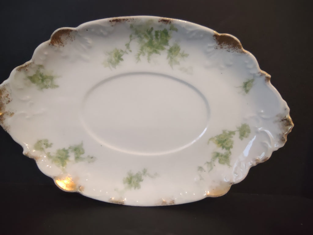 Haviland Limoges France Underplate for Gravy Boat ONLY (lot 1083)