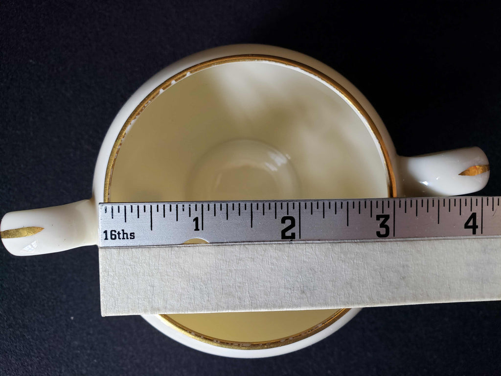 Vintage Lenox Olympia X-303 Sugar Bowl NO LID (lot 1951)