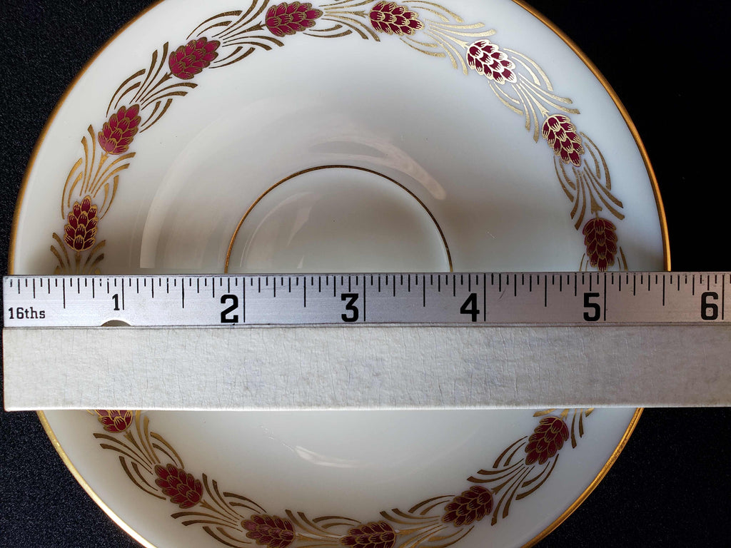 Vintage Lenox Pinehurst O-407-R Tea Cup with Saucer (lot 1937)