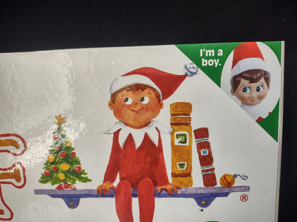 Set Books and Blue Eyes Brown Hair Elf and Naughty Nice Board Game (lot 1724)