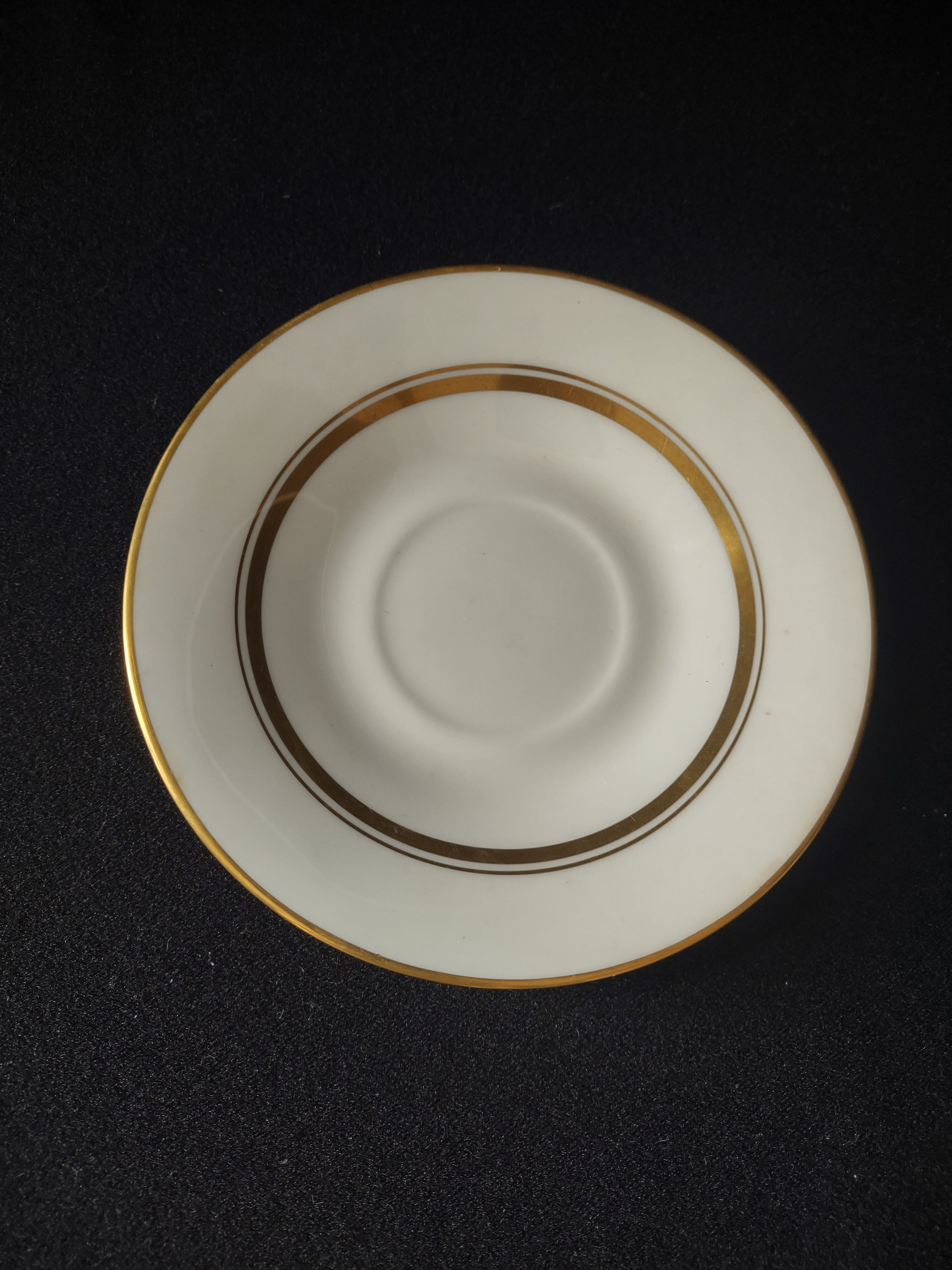 Vintage Lenox Oxford Andover Bone China Saucer ONLY (lot 1880)