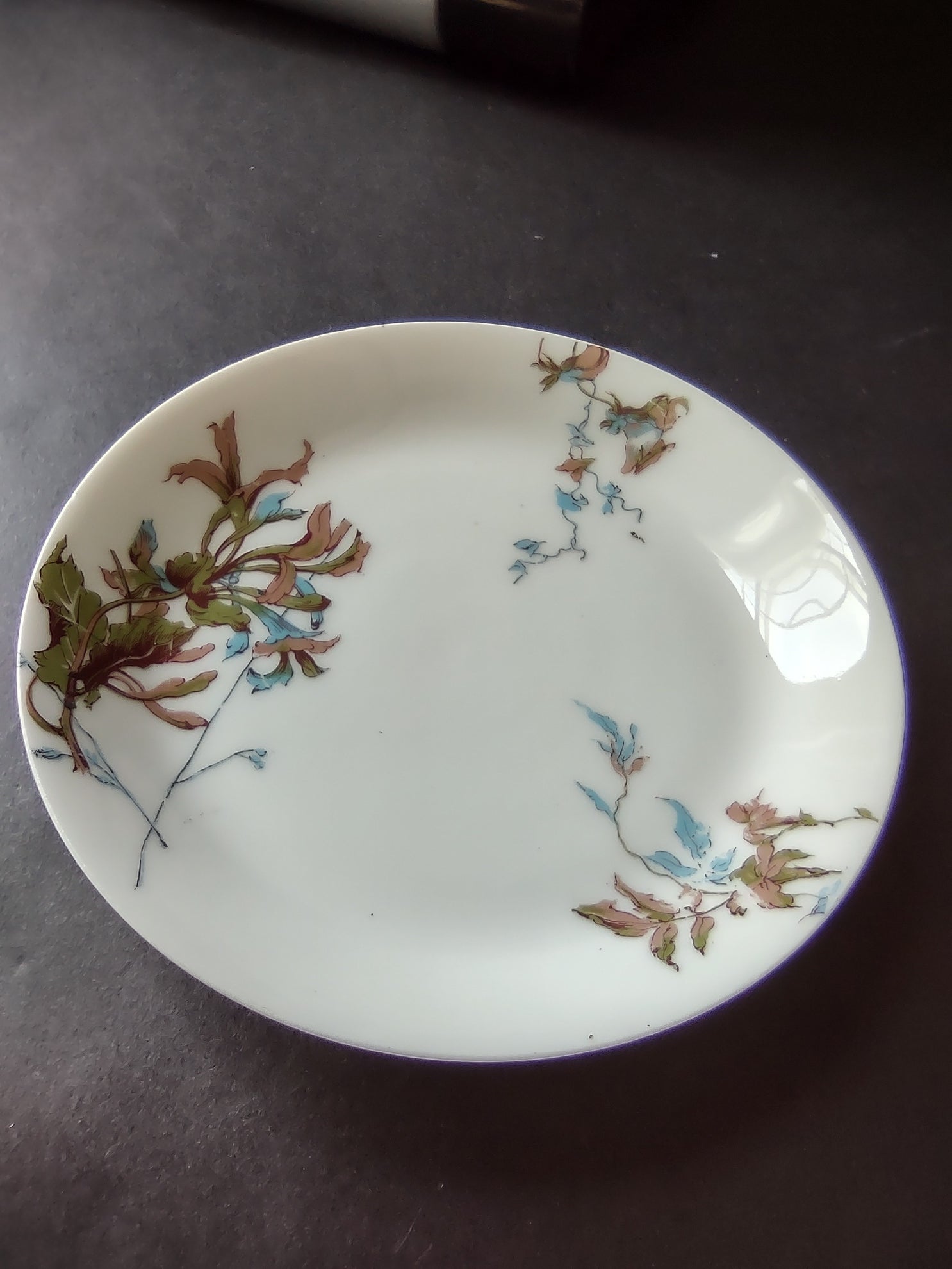 Depose Haviland Limoges Pink Brown Cornflower 2 x Small Bowl (lot 967)