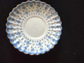 Vintage Copeland Spode Saucer Bone China Blue Fleur De Lis (Lot 5761)