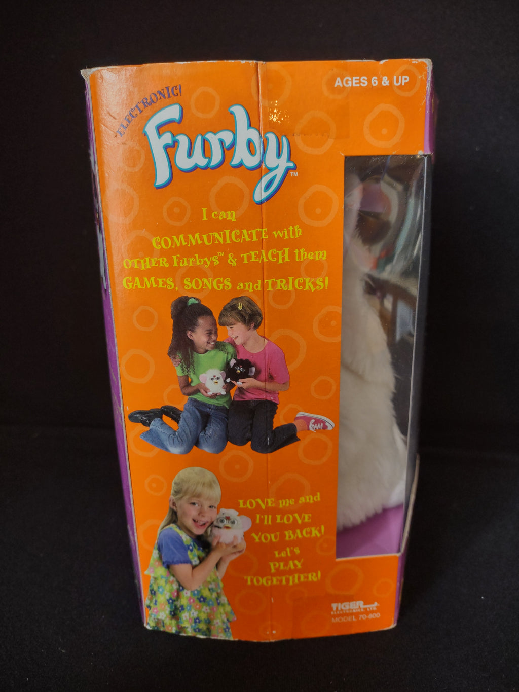 Vintage 1998 Furby White Model 70-800 Brand New Never Opened (lot 2464)