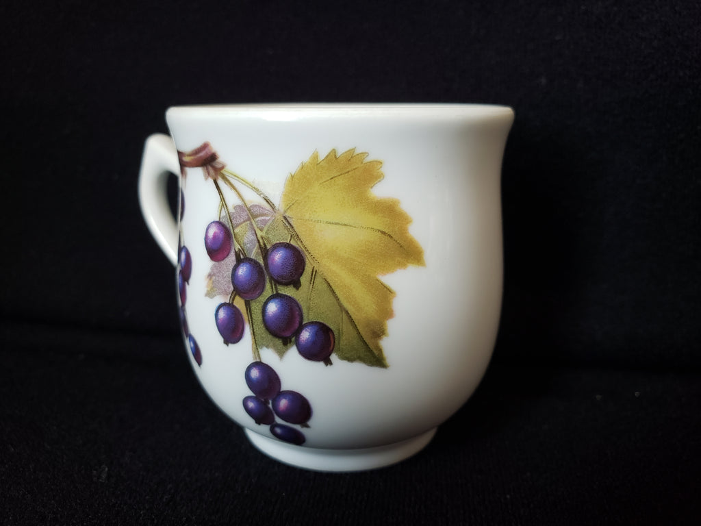 Vintage Royal Worcester Evesham Demitasse Tea Cup ONLY (lot 2062)