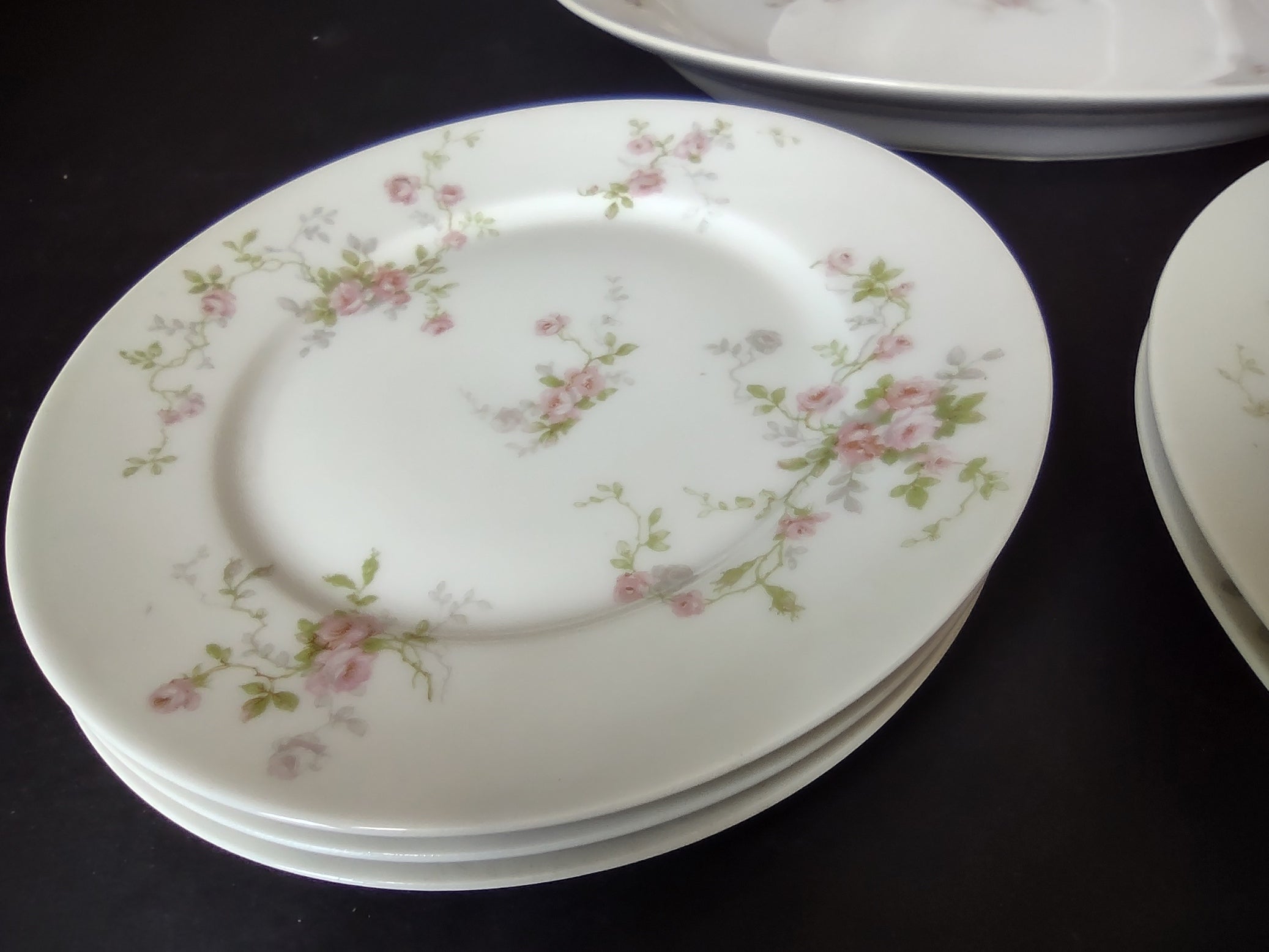 Vintage Haviland Limoges Set Serving Platter French Chic Floral Plate (lot 918)