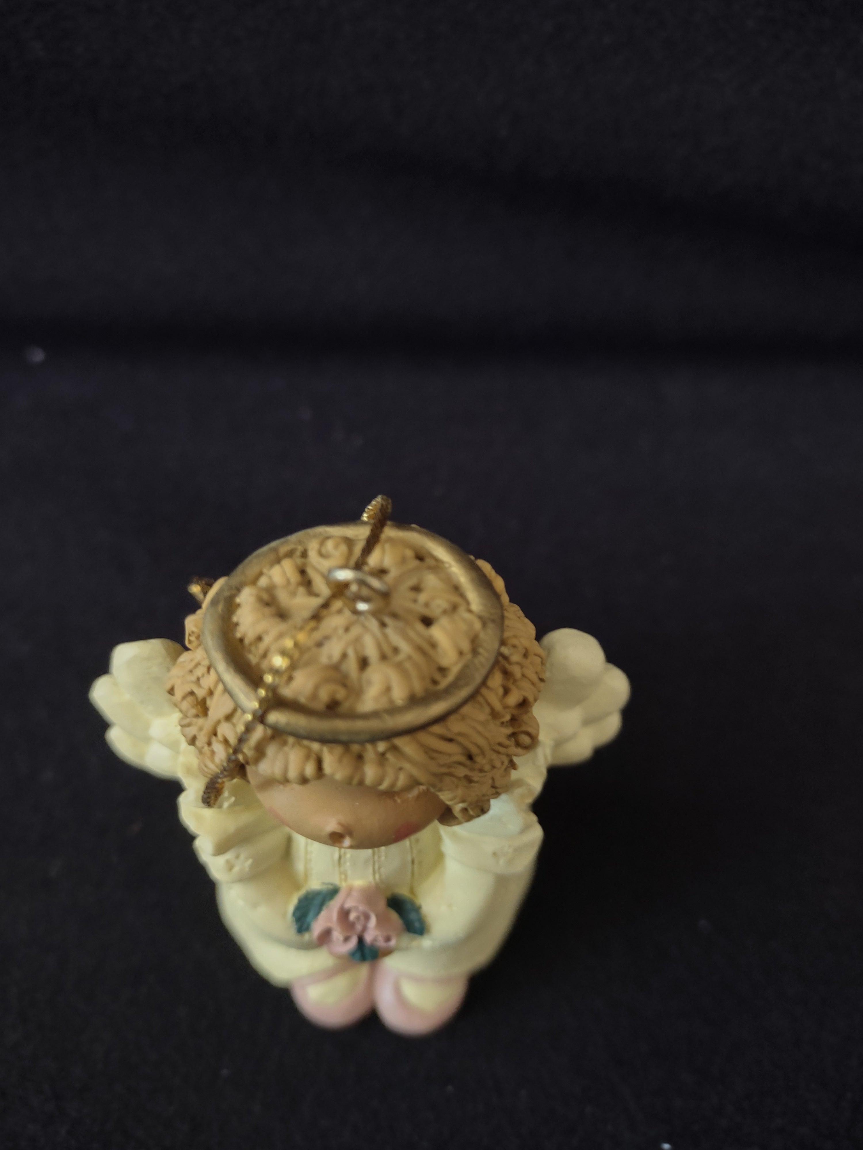 Vintage Zondervan Christmas Littlest Angel Ornament With Booklet (Lot 4131)