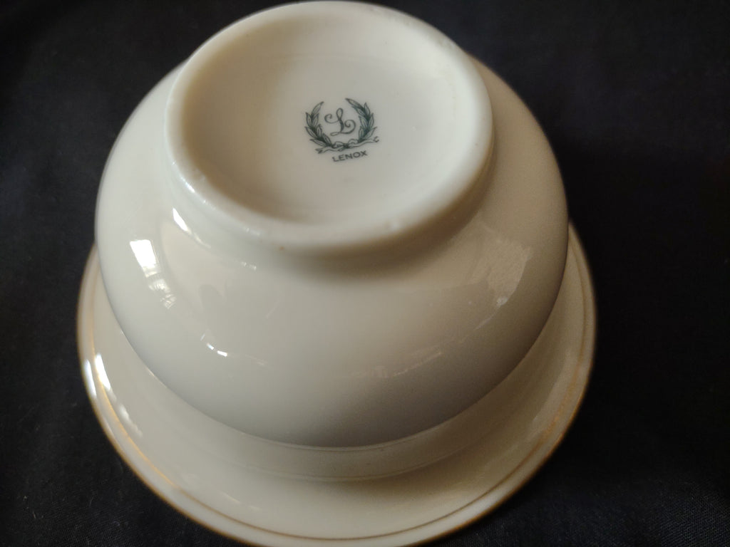 Vintage Lenox Round Serving Bowl 4-1/8" (lot 1978)